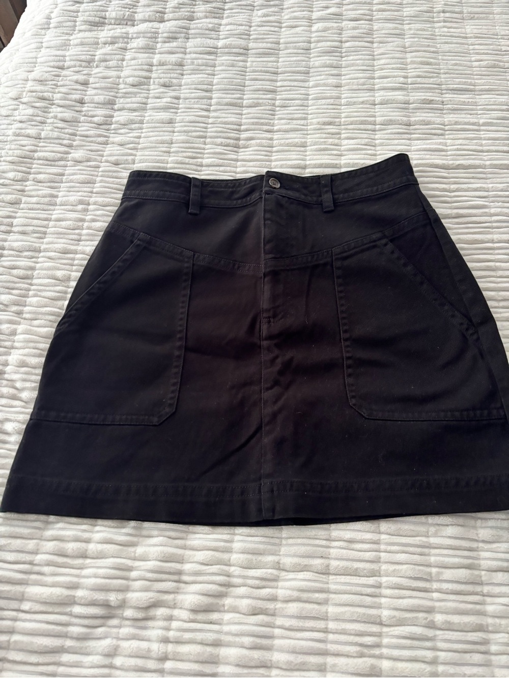 Banana Republic Black Skirt with Belt Loop Detail